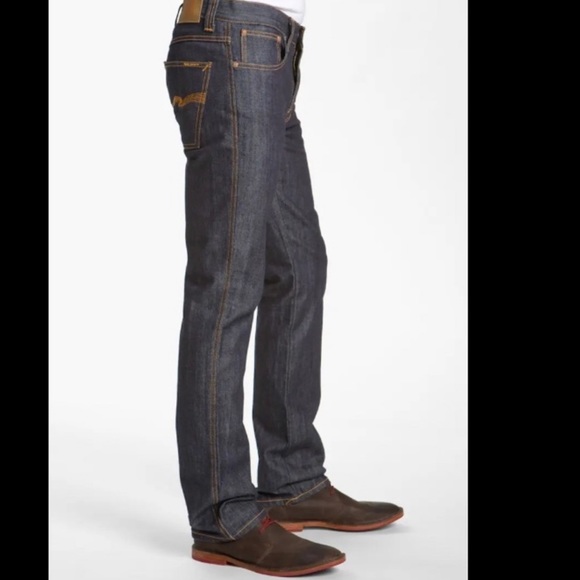 Nudie Jeans Co Slim Jim Broken Twill Jeans 30x34 - Picture 12 of 13